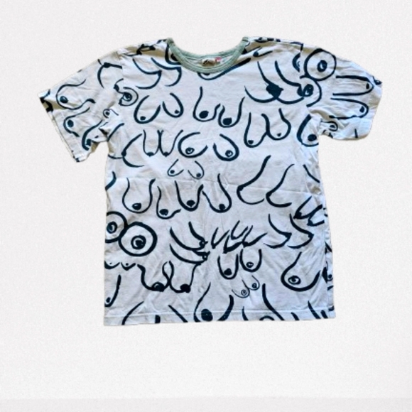 Gravel and Gold Boobie Shirt - Picture 1 of 3